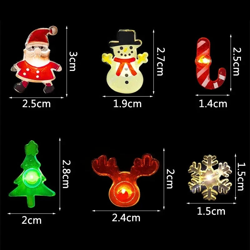 Battery-Operated LED Christmas Lights