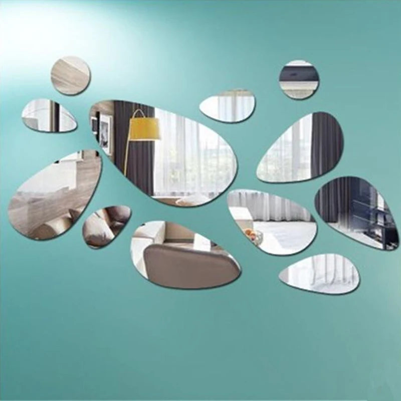 DIY Mirror Wall Sticker