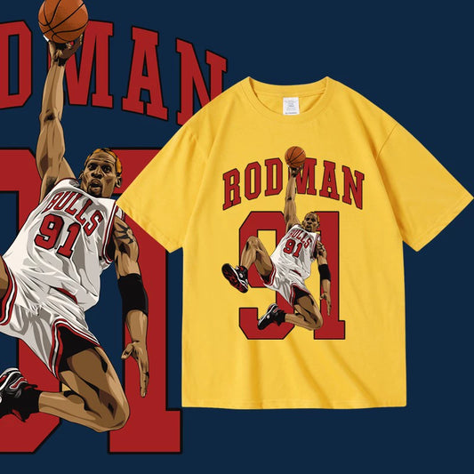 BF Rodman Street Style Basketball Rod Short Sleeve