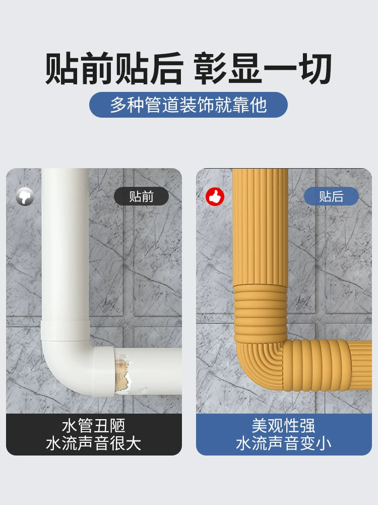 Downcomer Decorative Cover for Air Conditioners and Gas Pipes