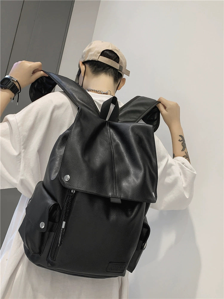 Trendy Easy-Care Travel Backpack For Men