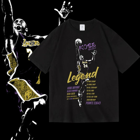 Kobe Los Angeles style Half Sleeve T-shirt