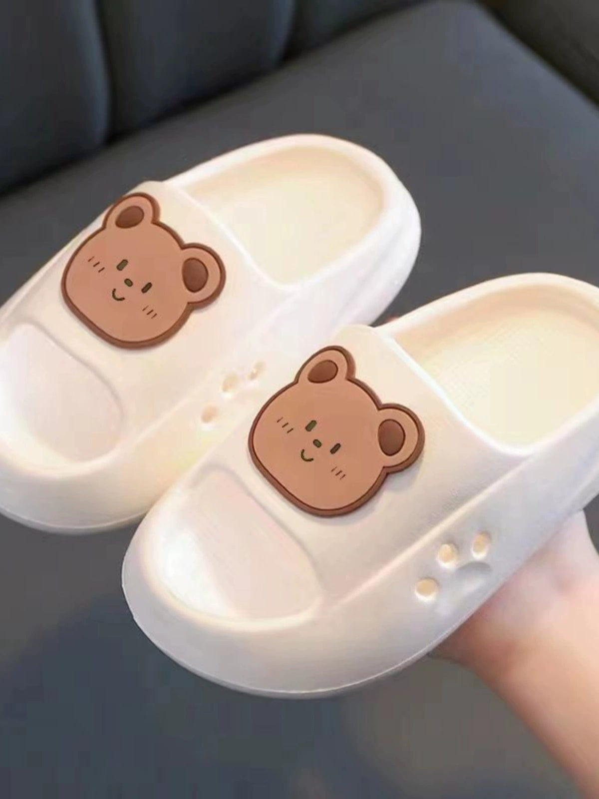 Non-Slip Cartoon Bathroom Slippers for Boys