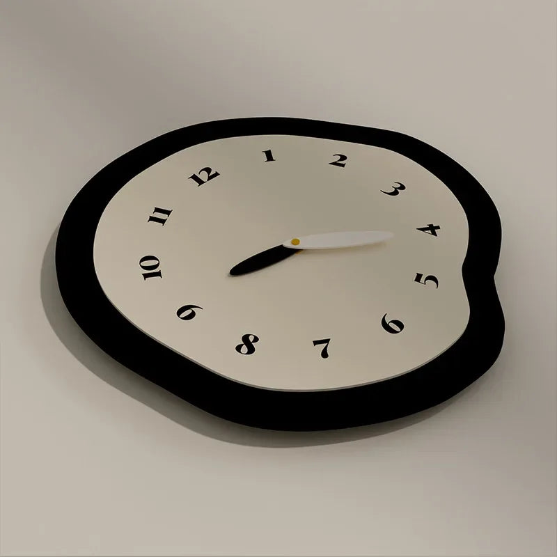 Irregular Wall Clock Restaurant Europe Clock