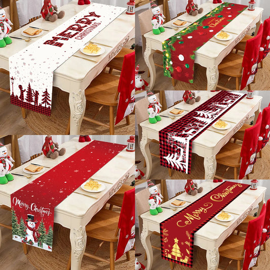 Festive Christmas Table Runner - Perfect Holiday Decor for Christmas, Navidad & New Year Celebrations