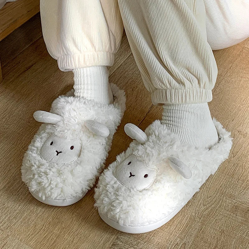 New Autumn Winter Women Men Slippers Bottom Soft insole Home Shoes