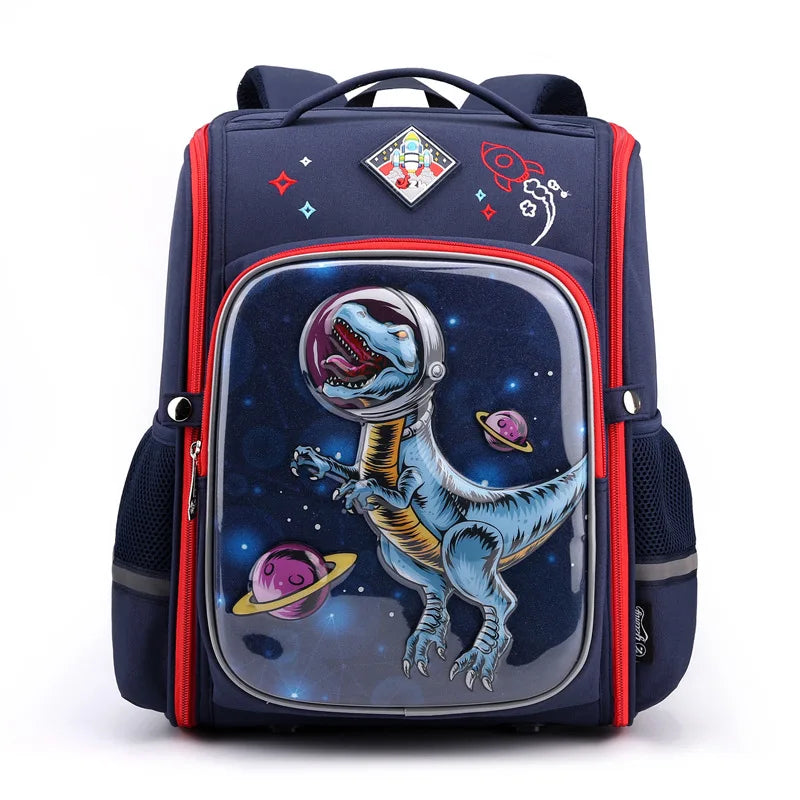 Large Capacity Orthoped Unicorn Backpacks For Girls 3D Cartoon School Kawaii Backpacks Boys Primary 1-6 Grade Student Backpacks