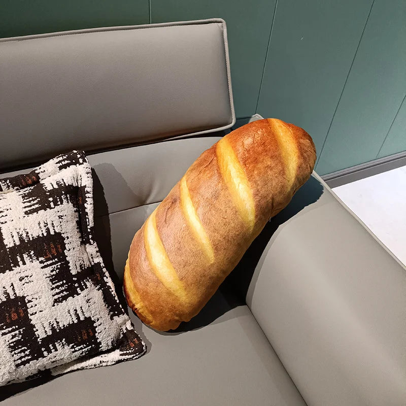 Giant Kawaii Bread Plush Pillow