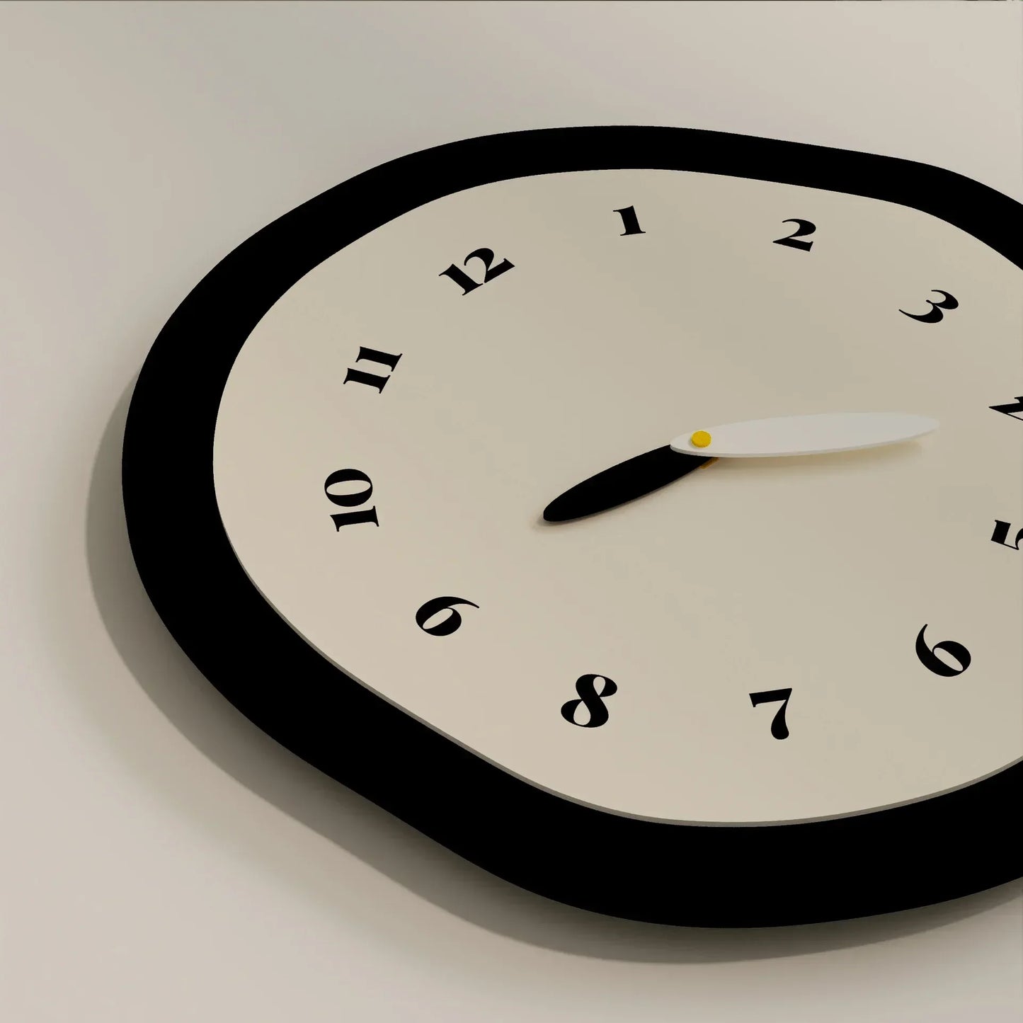 Irregular Wall Clock Restaurant Europe Clock