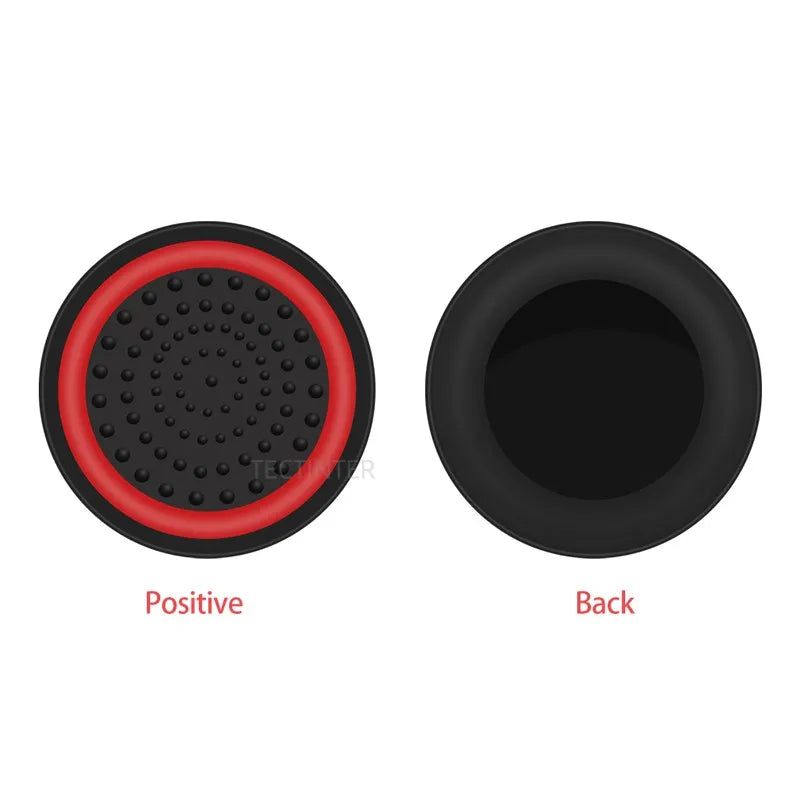 Silicone Material Analog Thumb Stick Grip Pack(4pcs)