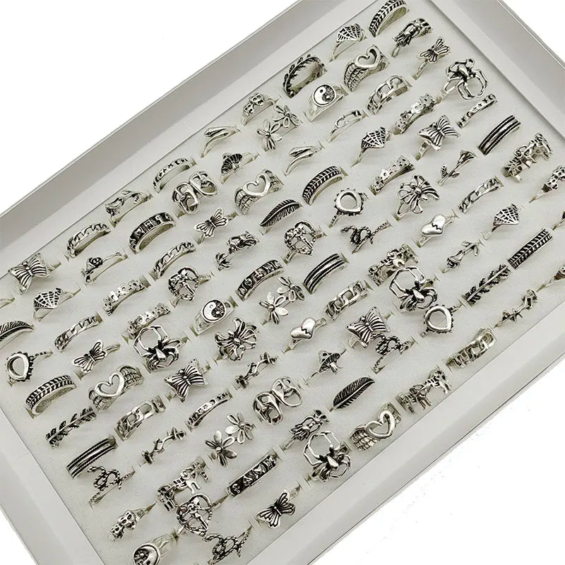 30pc Alloy Finger Rings