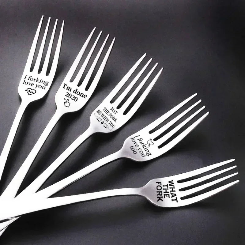 Valentines Gift Stainless Steel Fork