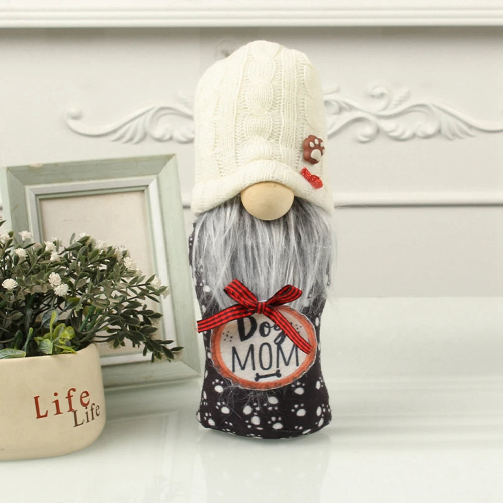 Charming Swedish Tomte Gnome Plush Ornament - Adorable Santa Elf Decoration for Thanksgiving and Christmas