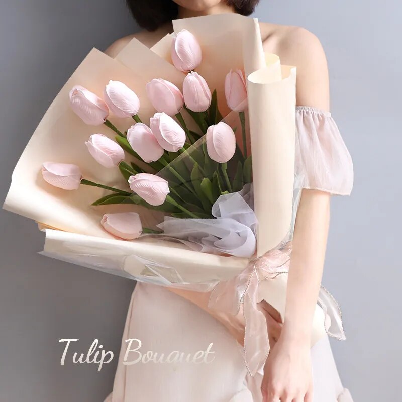 5PCS Tulip Artificial Bouquet