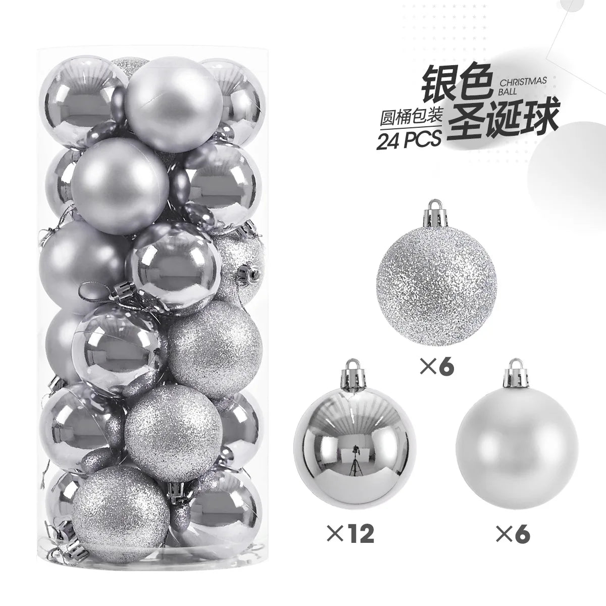 Christmas Balls Christmas Tree Ornaments Ball Xmas Hanging