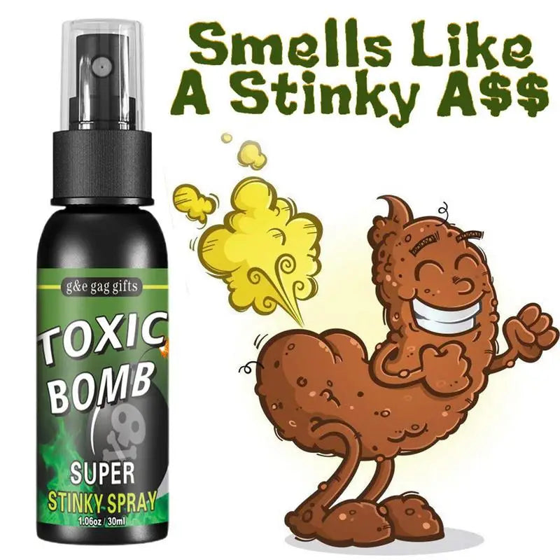 30ML Fart Spray Prank Toys Funny Fart Liquid Fart Tinker Toys April Fool's Joke Toys Party Supplies Gag Gift For Kids and Adults