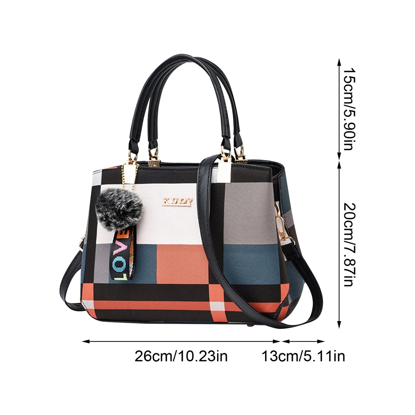 Luxury HandBag New Women Bag High Capacity Broadband Crossbody Bag Female Casual Fashion Trends Handbag