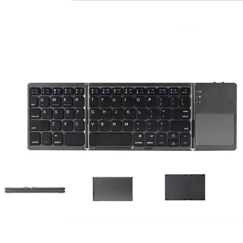 Wireless Folding Keyboard with Touchpad